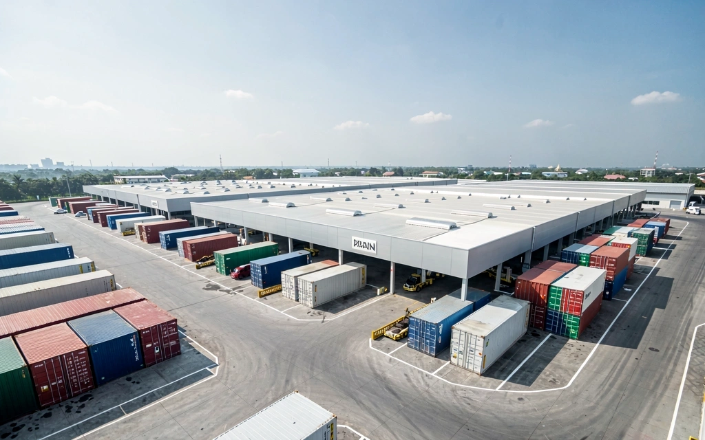 Industrial landscape of Bangkok operations